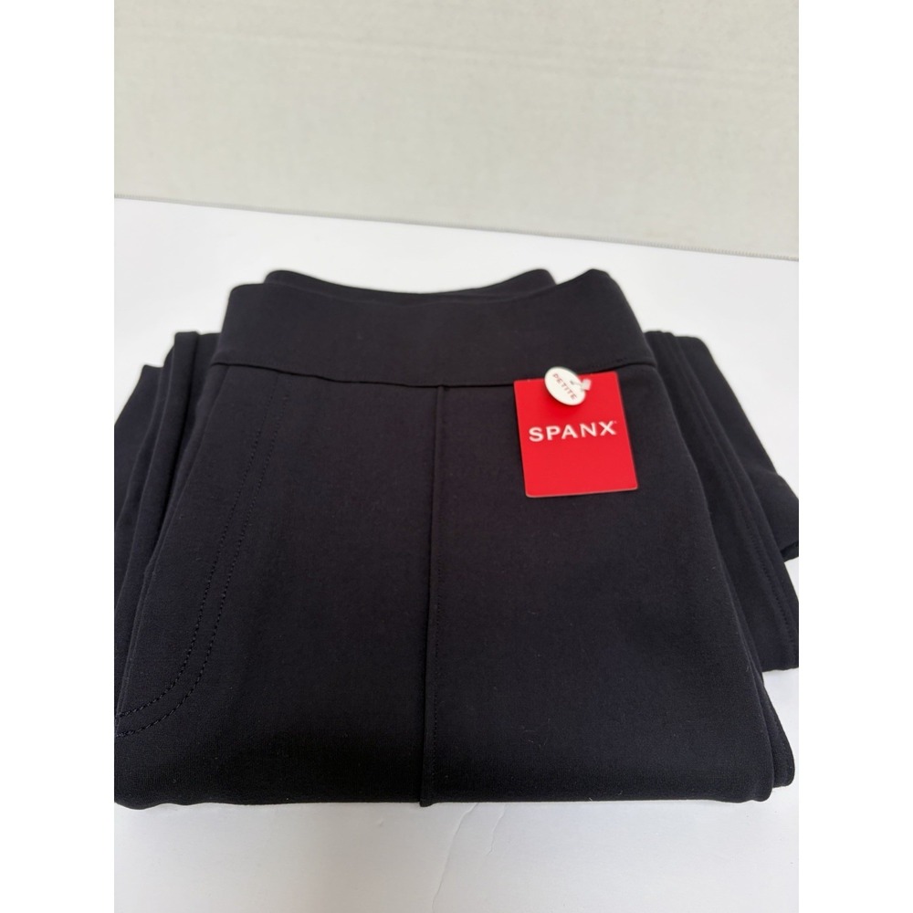 NWT SPANX THE PERFECT PANT Ponte HI-RISE FLARE 20252Q Classic Navy Size Medium P